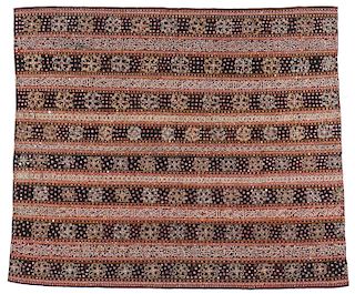 Fine Ceremonial Sarong, Kauer People, Early 20th C