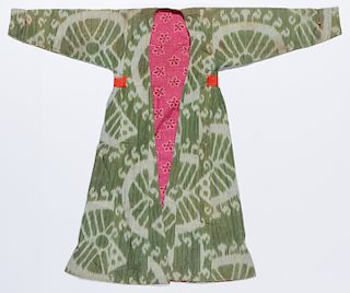 Bokhara Silk Woman's Chapan, 19th C