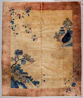 Antique Peking Rug: 8'0'' x 9'7''