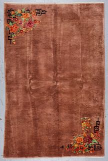 Chinese Art Deco Rug, Early 20th C: 5'8'' x 8'9''