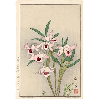 Fujio Yoshida (Japan/Am., 1887-1987), "Dendrobium"