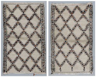2 Vintage Moroccan Rugs
