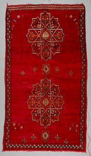 Vintage Moroccan Rug: 5'9'' x 10'2''