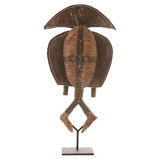 Important Abstract Bakota Reliquary Figure