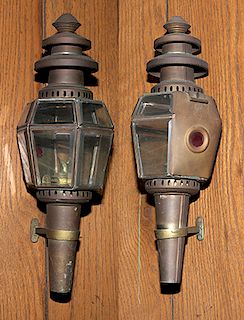 Pair of Carriage Lights