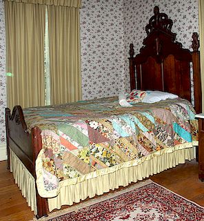 Three Piece Victorian Walnut Bedroom Suite