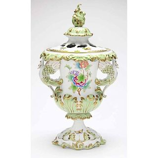 Herend Potpourri Urn with Cover