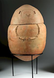Huge Rio Magdalena Pottery Burial Urn