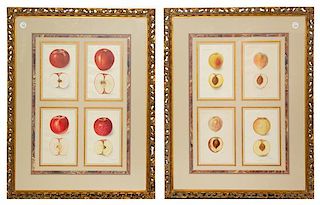 A Set of Four Framed Prints, after Passmore 30 1/4 x 24 1/4 inches.