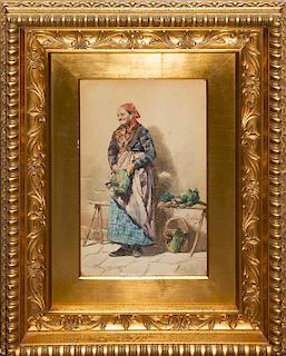* Artist Unknown, (Italian, 19th century), Old Woman