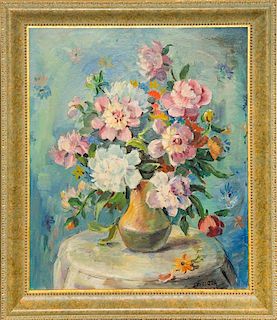 * Francesco Spicuzza, (American, 1883-1962), Floral Still Life