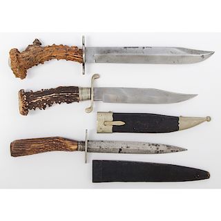 Stag Grip Knives