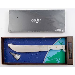 Cased Gerber Knife and Astronaut Knife