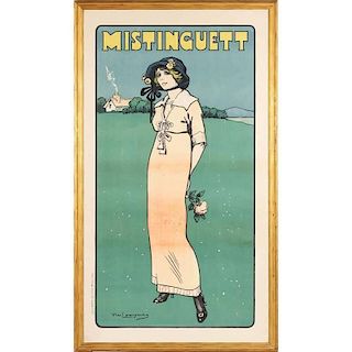 Daniel De Losques (French, 1880-1915), "Mistinguett," Poster