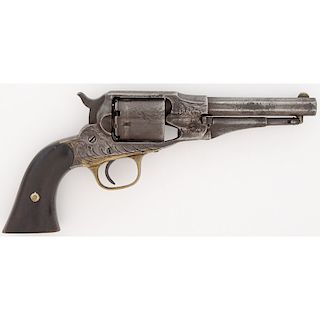 Remington New Police Model Revolver with Rimfire Conversion Cylinder