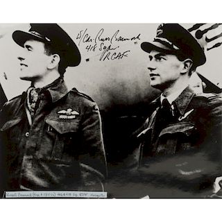 Collection of Autographs of RAF, RAAF, RCAF, RNZAF, USSR "Aces"