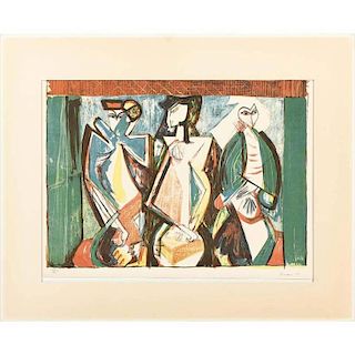 Walter Becker (1893-1984), "Three Figures"