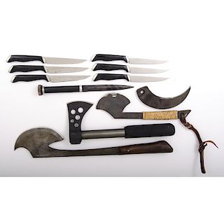Assorted Axes and Other Knives
