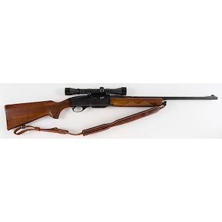 ** Remington Woodmaster Model 740 Rifle with Weaver Scope