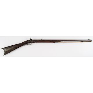 Half Stock Percussion Rifle by J. Frye