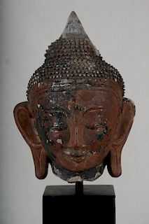 Buddha Head, Ava Period, Burma, 16th Century