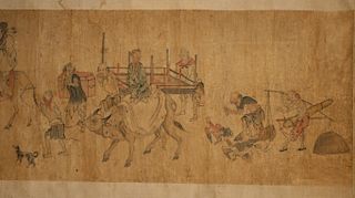 Handscroll Zhongkui, China, 18th Century