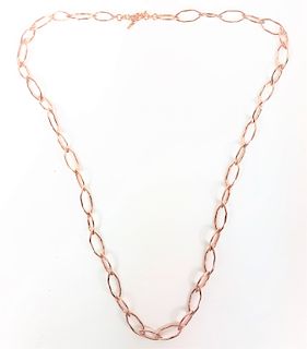 Ippolita Rose Sterling Silver Chain Link Necklace