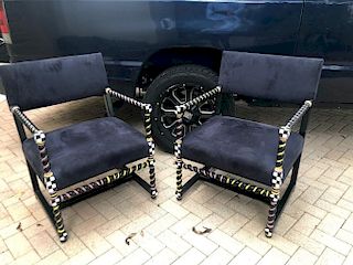 Pair of Directional Chairs