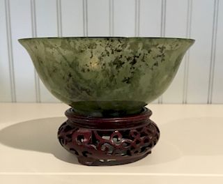 Jadeite Bowl, 20th Century