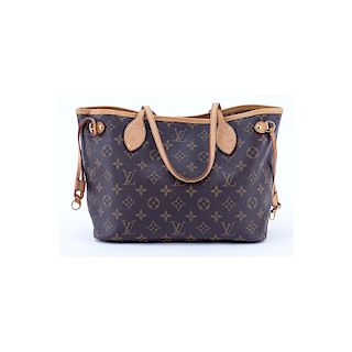 Louis Vuitton Brown Monogram Coated Canvas And