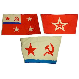 Grouping Of Three (3) Russian Soviet Era
