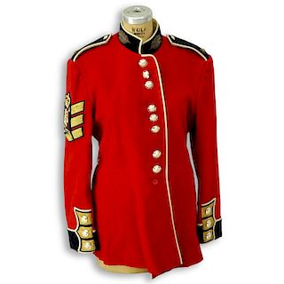 Scots Guard Ceremonial Red Wool Tunic