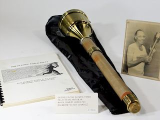 RARE 1984 Olympic Games Los Angeles Relay Torch