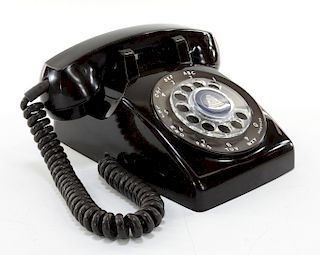 Bell System Chocolate Brown Color Sample Telephone