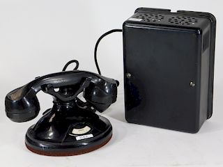 Stromberg-Carlson Office Telephone & Bell Box