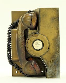 Western Electric Elevator Phone ID'd Providence RI