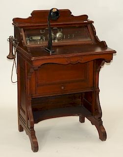Victorian Western Electric Cherry Vanity Telephone