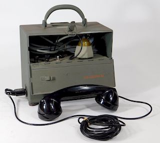 Western Electric 331A Portable Crank Telephone Set