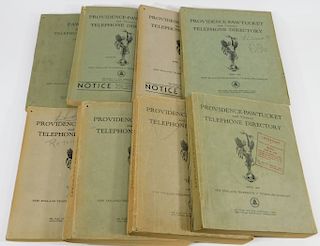 8PC 1939-1949 Providence Pawtucket Directories
