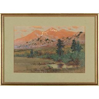 Charles Partridge Adams (CO/CA, 1858-1942), "Long's Peak"
