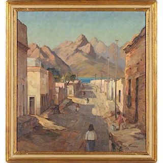 Carl Hoerman (MI/CA, 1885-1955), "Guaymas, Mexico"