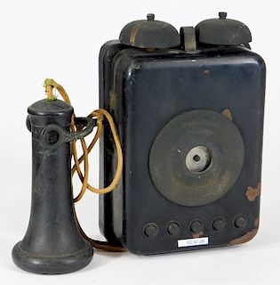 C.1919 Connecticut Telephone Type 62 Wall Phone