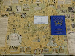 Boston Telephone Landmark Map & Guide Book