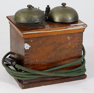 Type 43A Wooden Telephone Extension Ringer Box