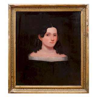 American School: Portrait of a Young Lady