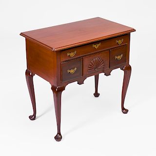 Chippendale Cherry Lowboy, New England