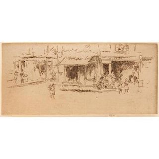James McNeil Whistler (1834-1903), "St James's Place, Houndsditch"