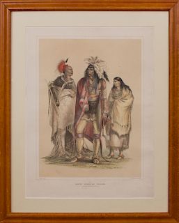 George Catlin (1796-1872): North American Indians; and Wi-Jun-Jon, from The North American Indian Portfolio