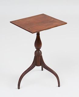 Federal Stained Candlestand