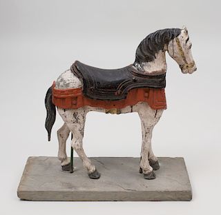 American Cast-Iron Model of a Horse